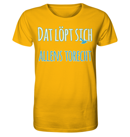 Dat löpt sich allens torecht - Herren Premium Bio T-Shirt