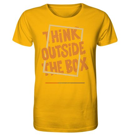 Think outside the Box - Herren Premium Bio T-Shirt