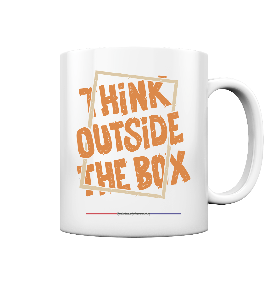 Think outside the Box - Tasse