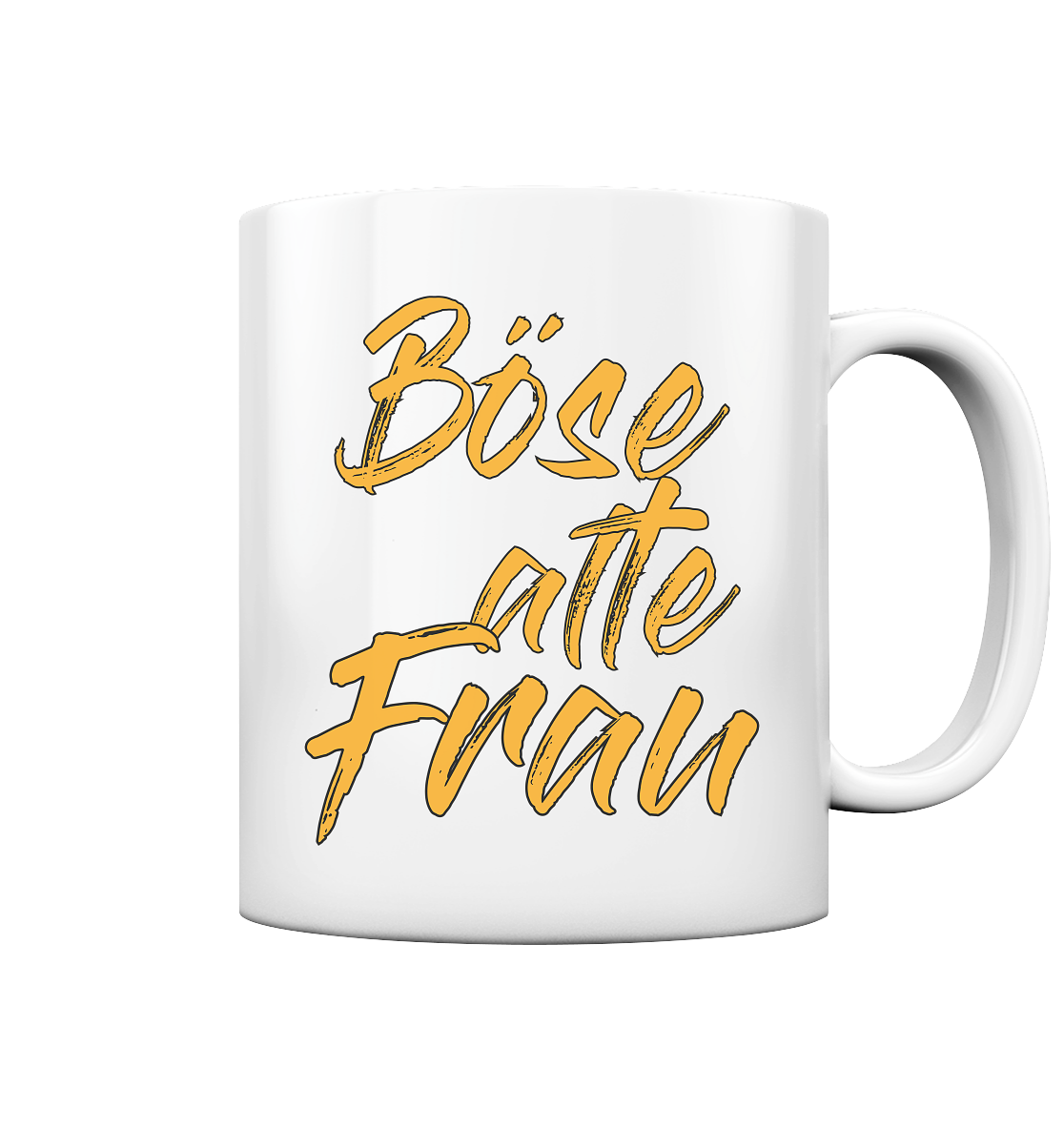 Böse alte Frau - Tasse