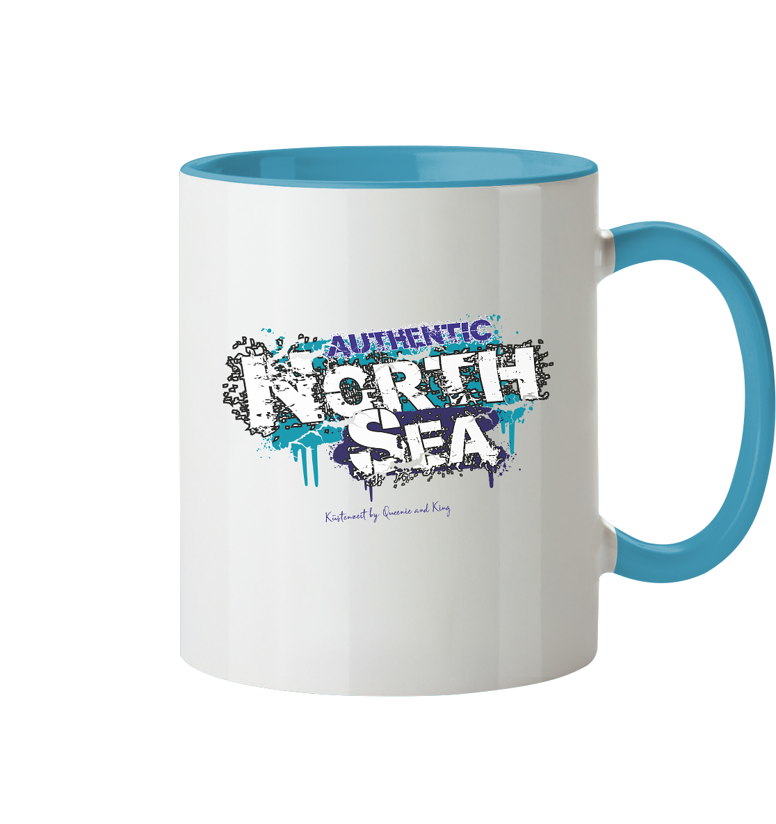 Authentic North Sea - Tasse zweifarbig