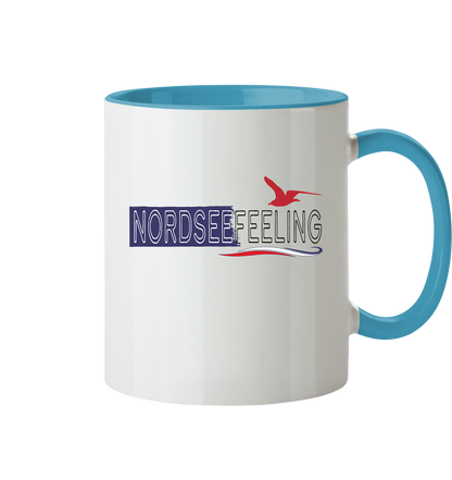 Nordseefeeling - Tasse zweifarbig