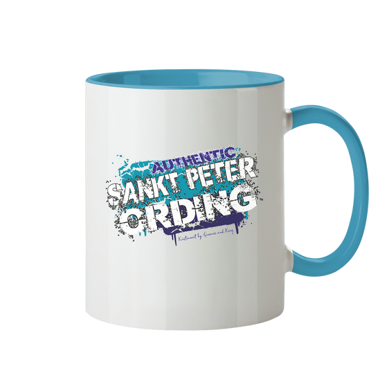 Authentic Sankt Peter Ording - Tasse zweifarbig