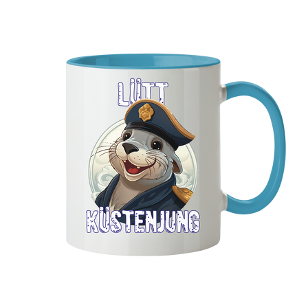 Lütt Küstenjung - Tasse zweifarbig