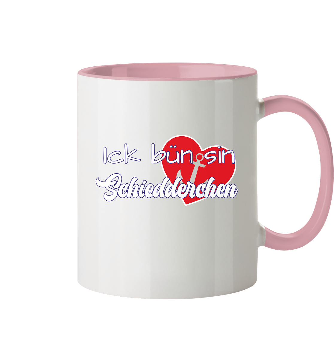 Ick bün sin Schiedderchen - Tasse zweifarbig