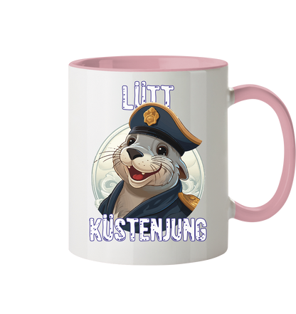 Lütt Küstenjung - Tasse zweifarbig