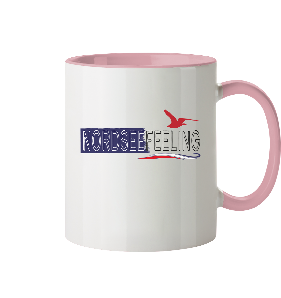 Nordseefeeling - Tasse zweifarbig