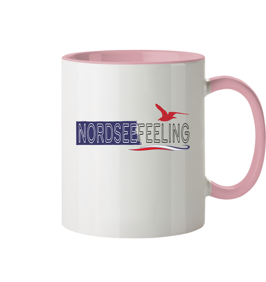 Nordseefeeling - Tasse zweifarbig