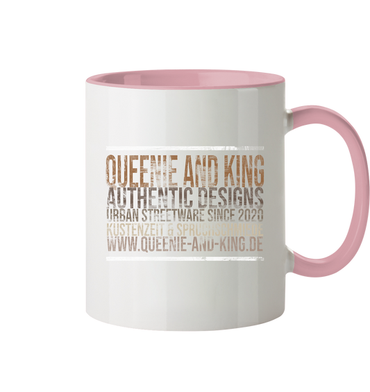 Queenie and King Streetware - Tasse zweifarbig